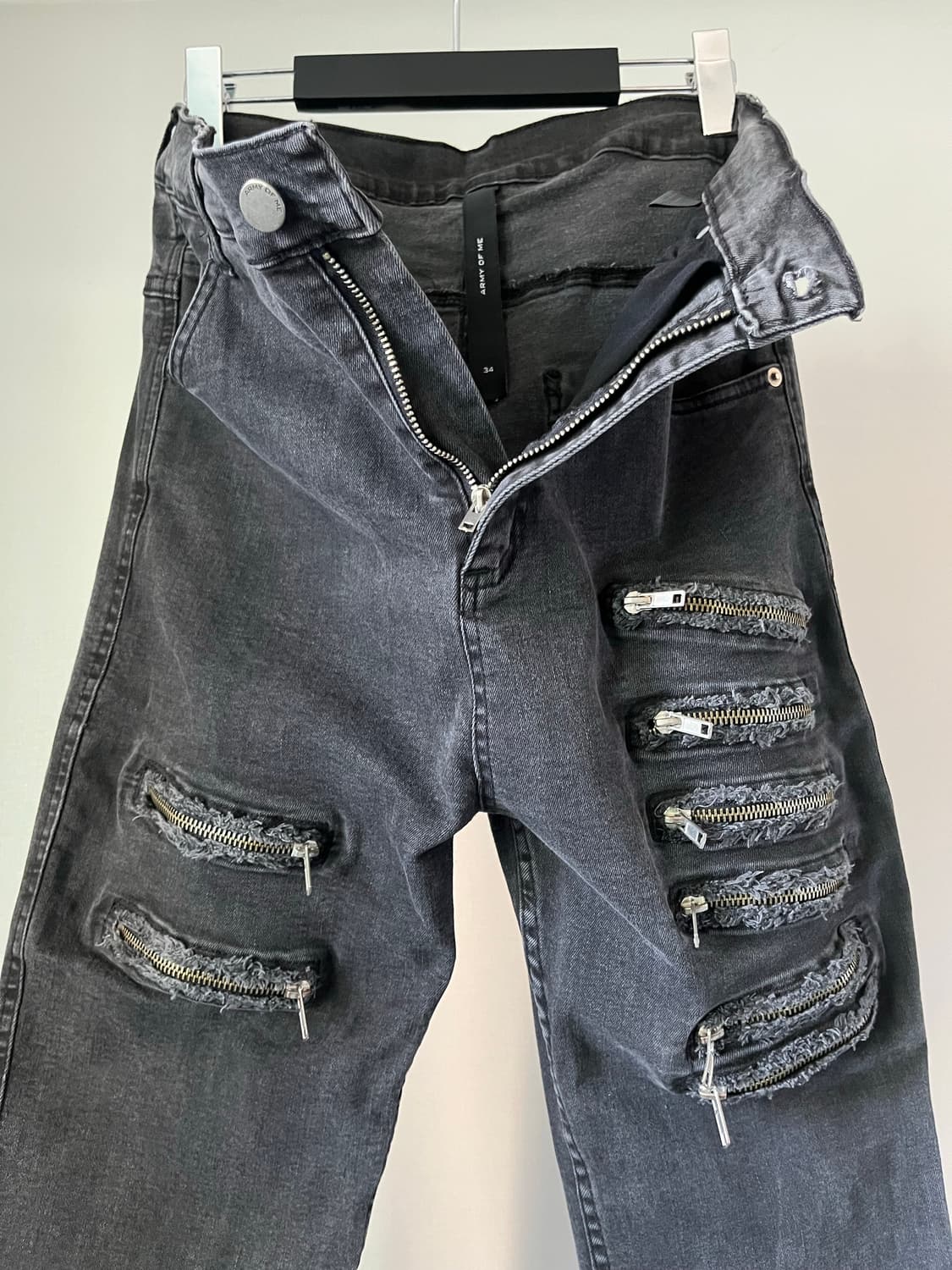 ARMY OF ME Drop Crotch Multi-Zip Pants 상품이미지6