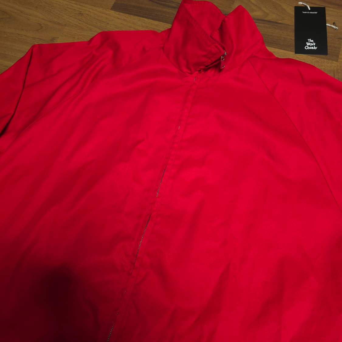 [3]뤡코즈 실키 개버딘 자켓 레드 상품이미지2