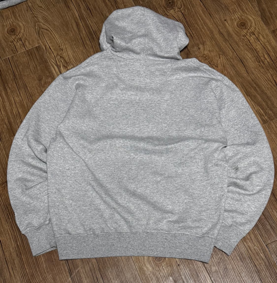 챔피온 그레이 오버핏 후드티 상품이미지3