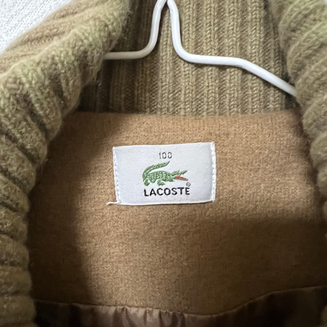 라코스테 울 니트 집업 자켓 100 상품이미지4