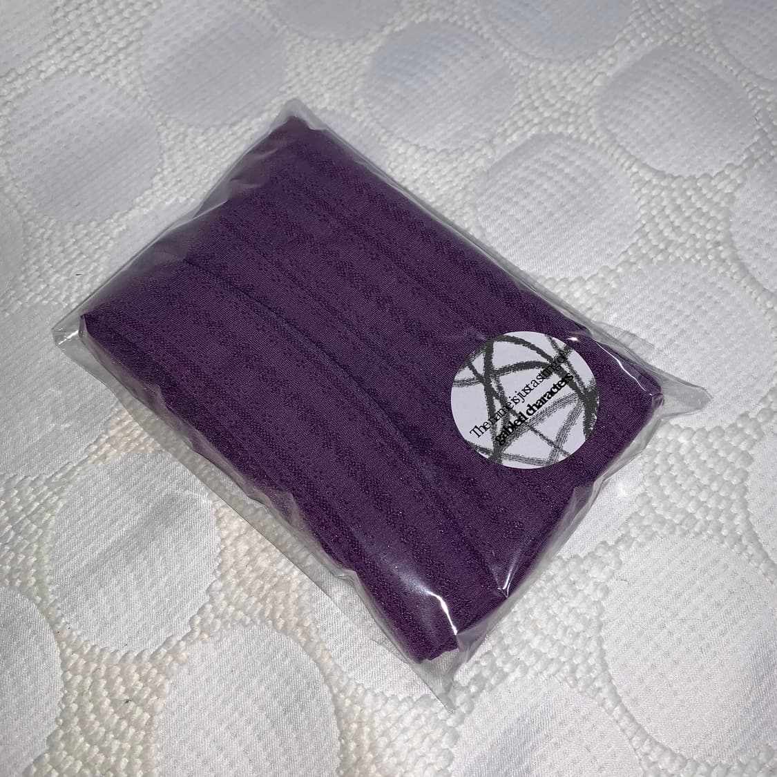 새상품 보라색 스타킹 상품이미지4