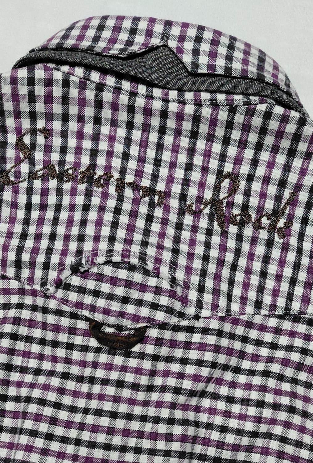 [M] PPFM 아카이브 해체주의 데미지 체크 셔츠 상품이미지9