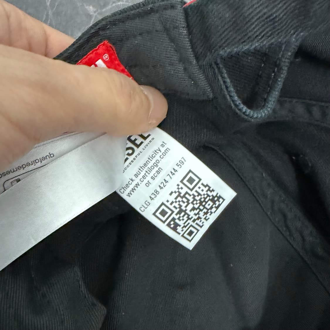 디젤 C-비스트 메탈 오발 볼캡 상품이미지9