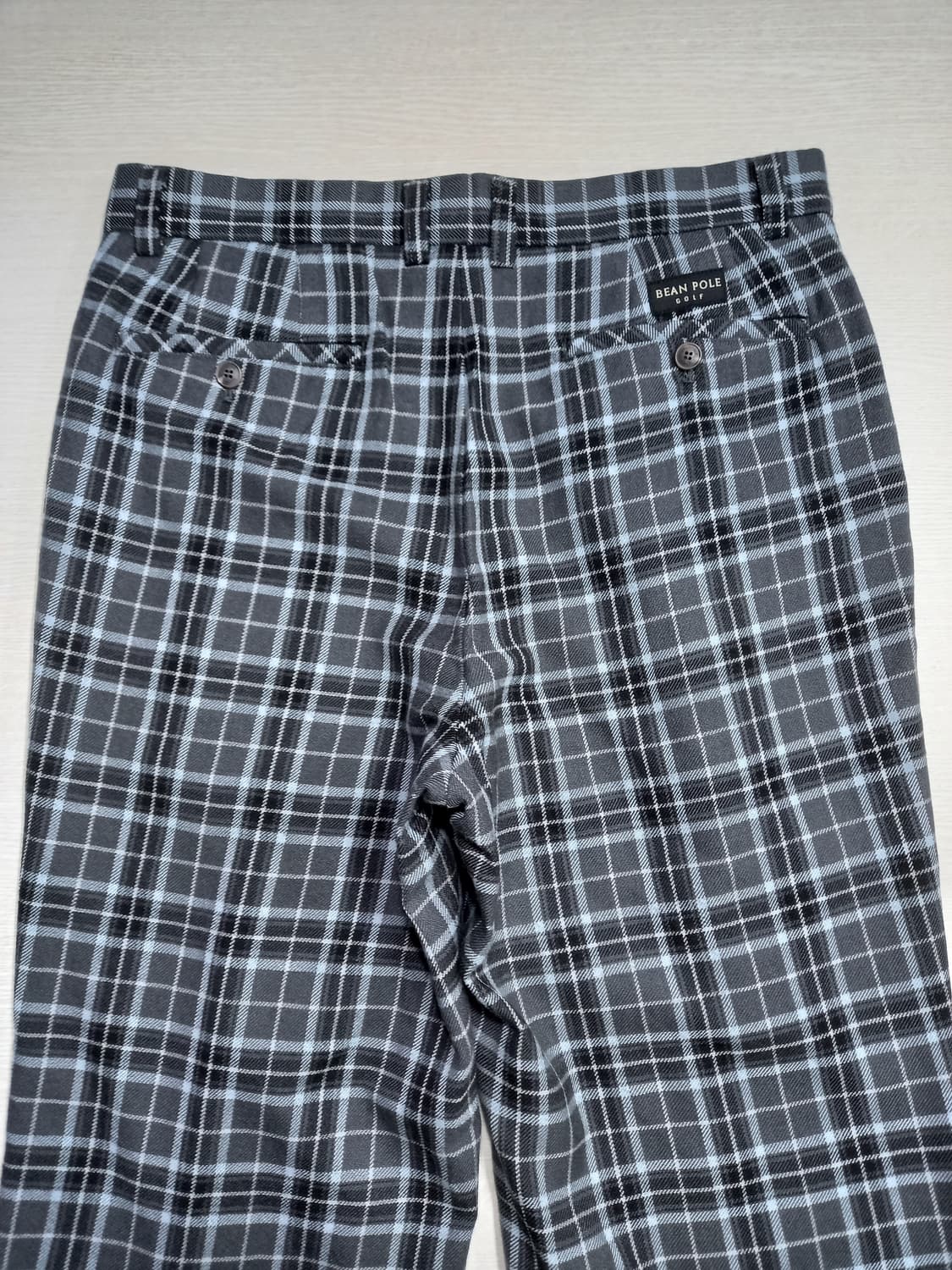 33 BEANPOLE GOLF 울 체크 골프바지 다크그레이 33-416 상품이미지4