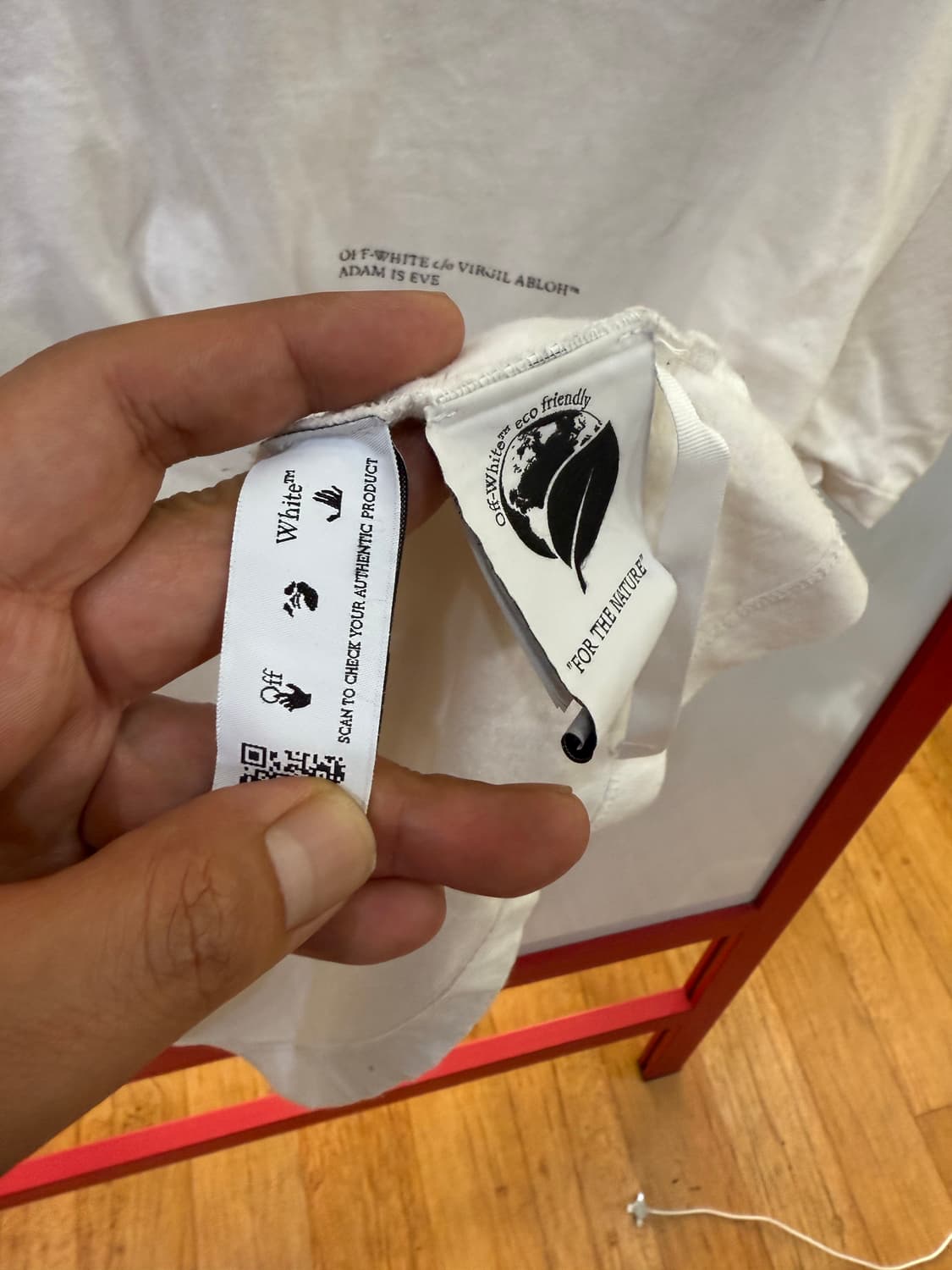 Off-White 테크 마커 티셔츠 S 상품이미지5