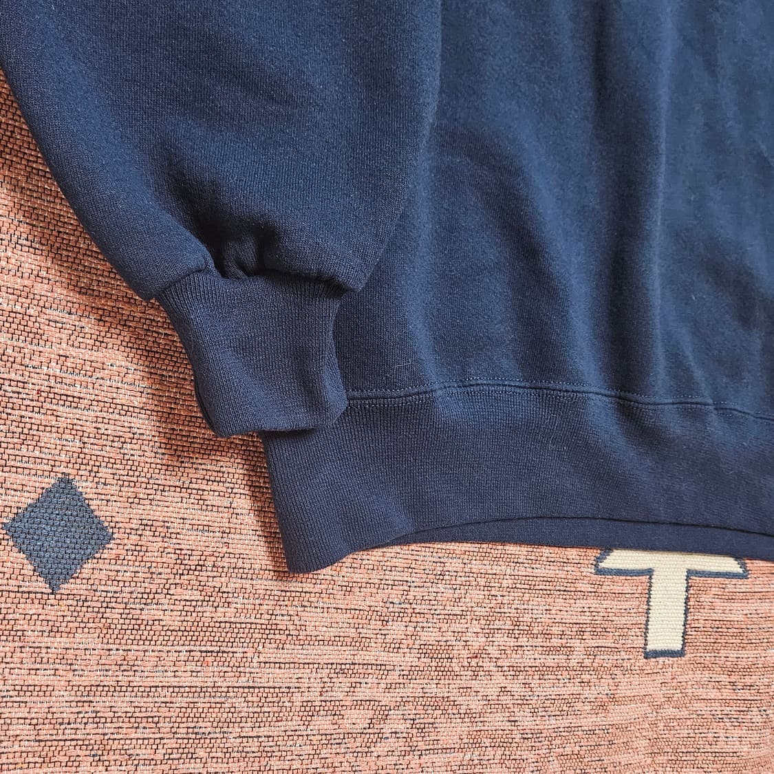 90s 러셀 무지 스웻 / USA 상품이미지4
