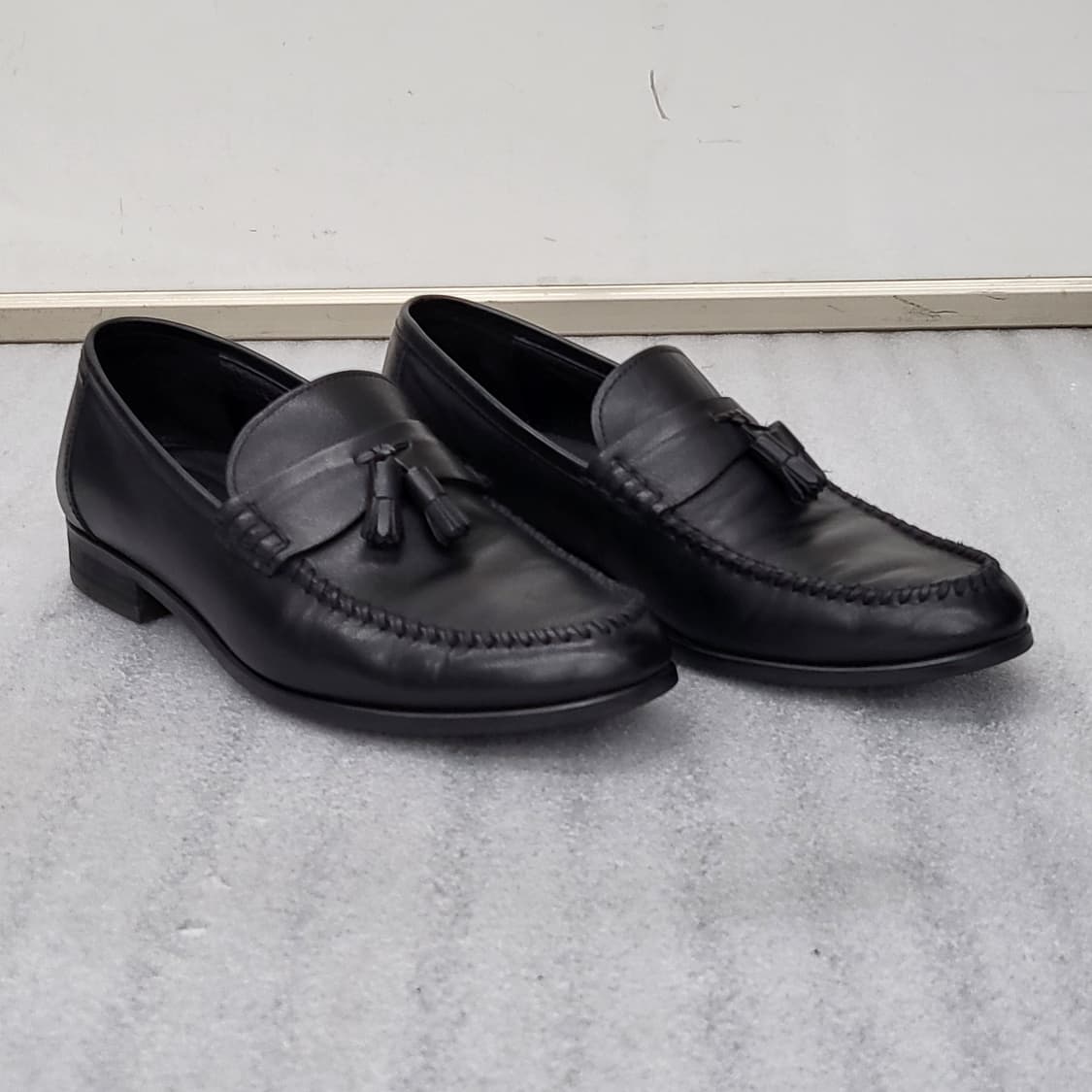 소다 남성 컴포트 캐주얼 로퍼 블랙 245mm 상품이미지7