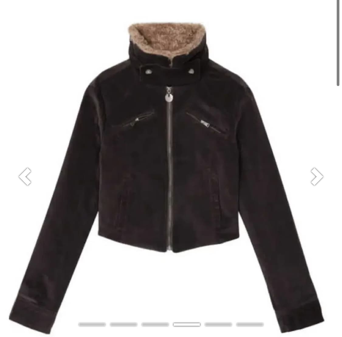 비데블 골덴 퍼자켓 브라운 (카리나 착용)  원가 16인데개꿀매라농ㅋㅋ! 상품이미지3