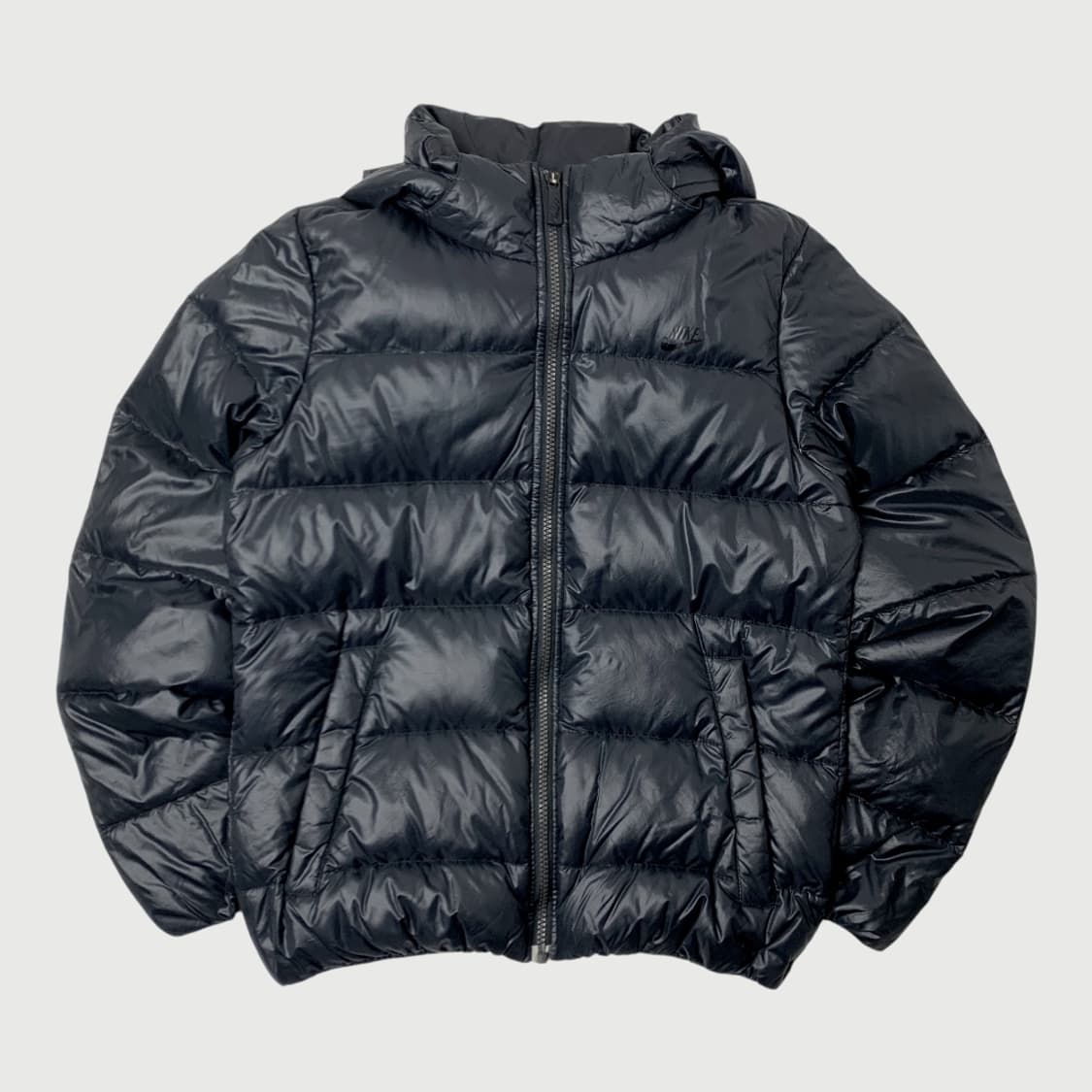 [M/정품] 나이키 여성 유광 구스다운 패딩 점퍼 상품이미지1