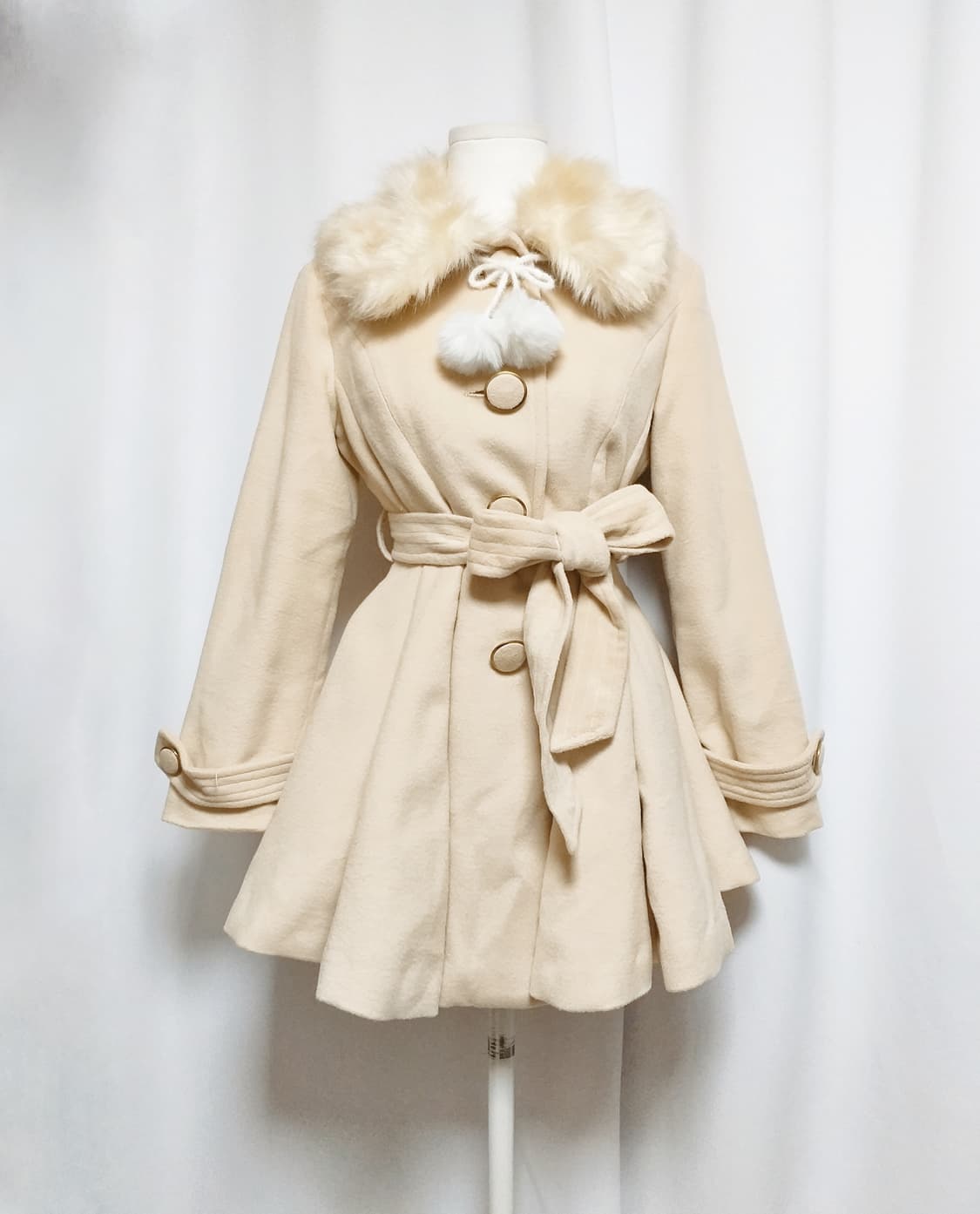 빈티지 코트 달천 대장 히메 로맨틱갸루 캐캐체 핀터깔 로리타 페어리 고딕 상품이미지1