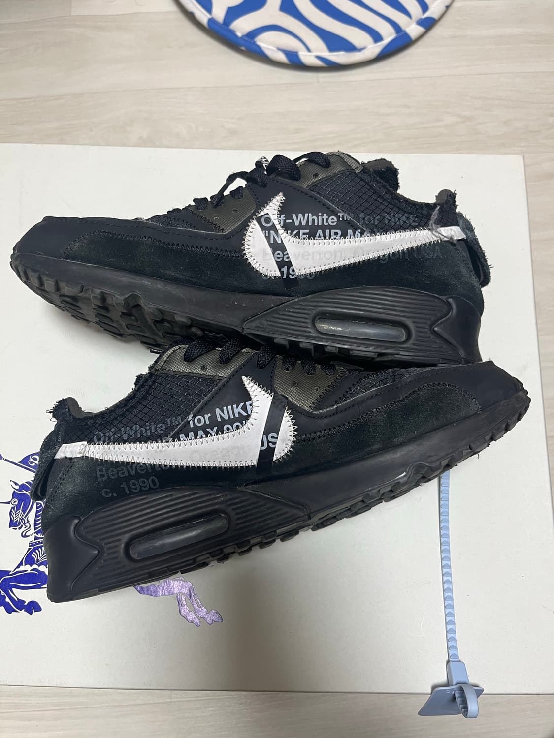 나이키 오프화이트 에어맥스 90  상품이미지2