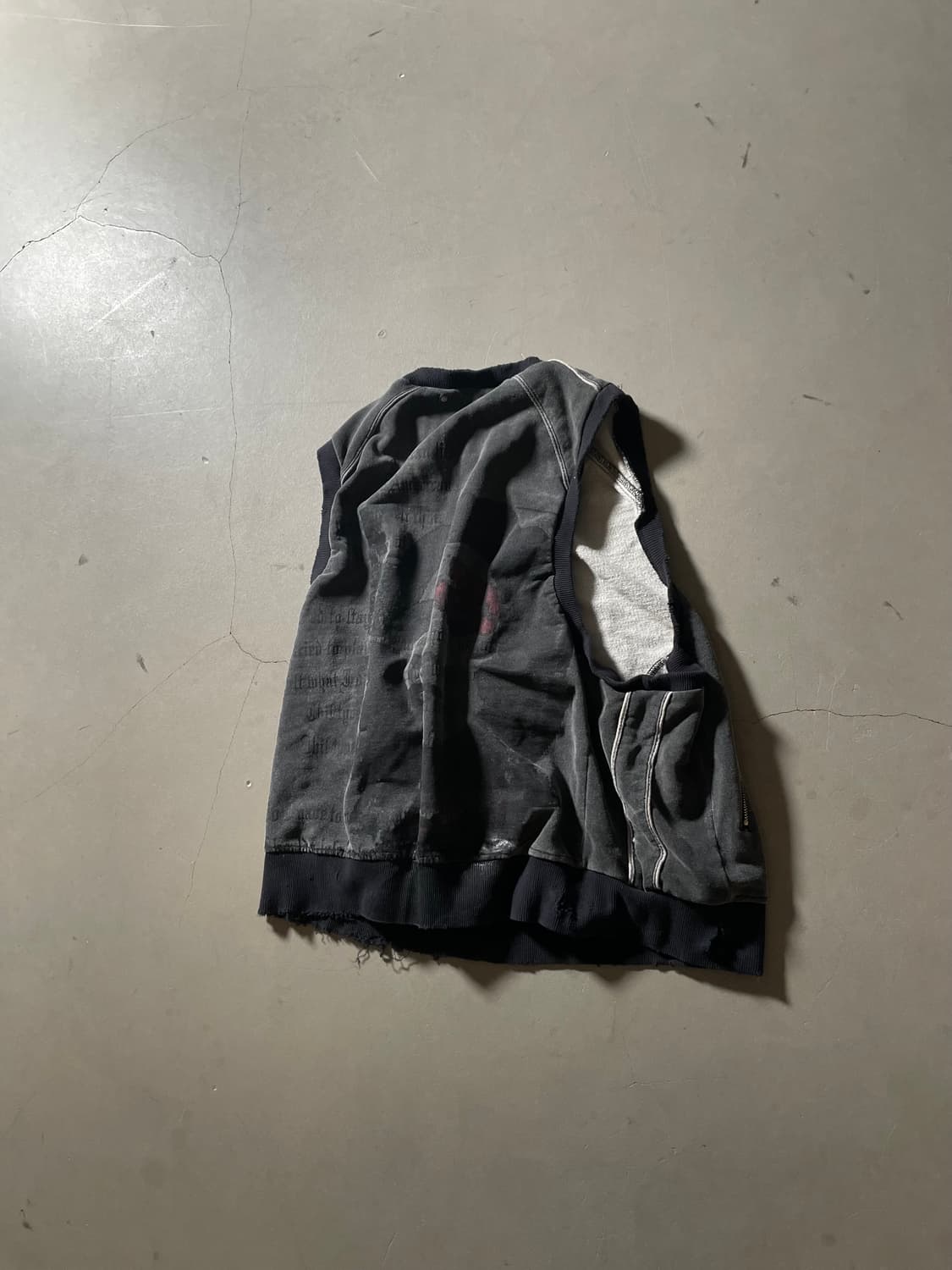 Maniac Works Zip-up Sweat Vest 상품이미지2