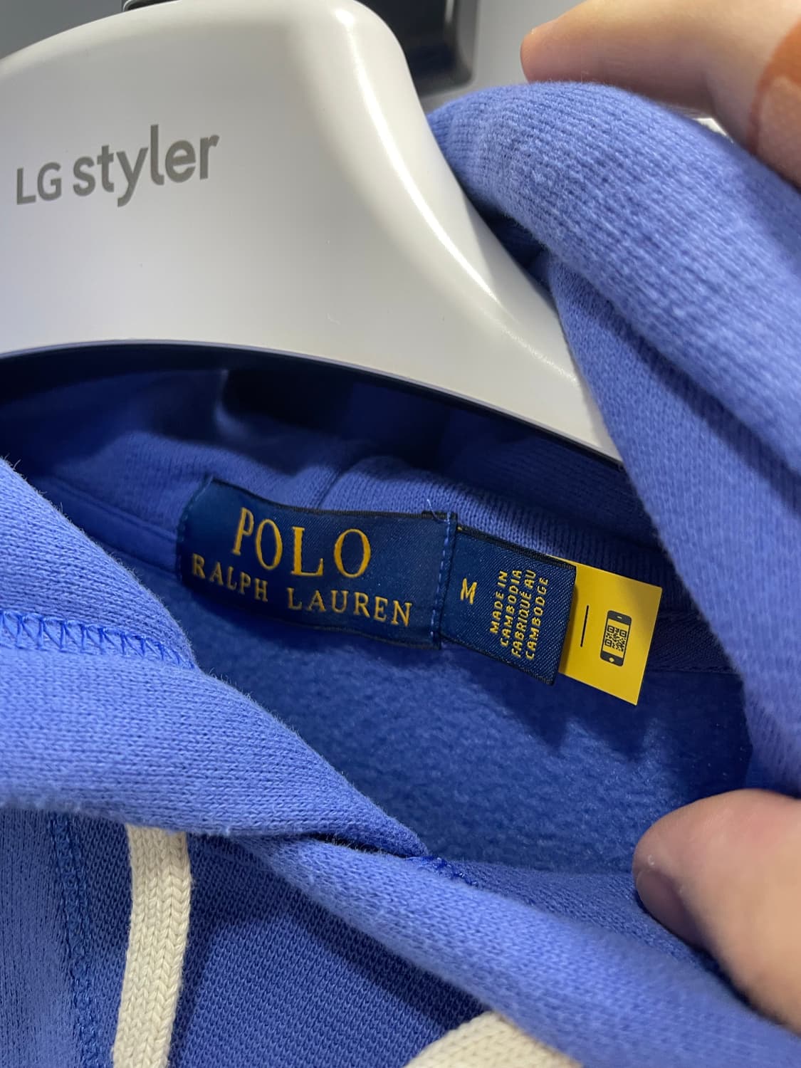 폴로 후드티 M(QR정품)  상품이미지3