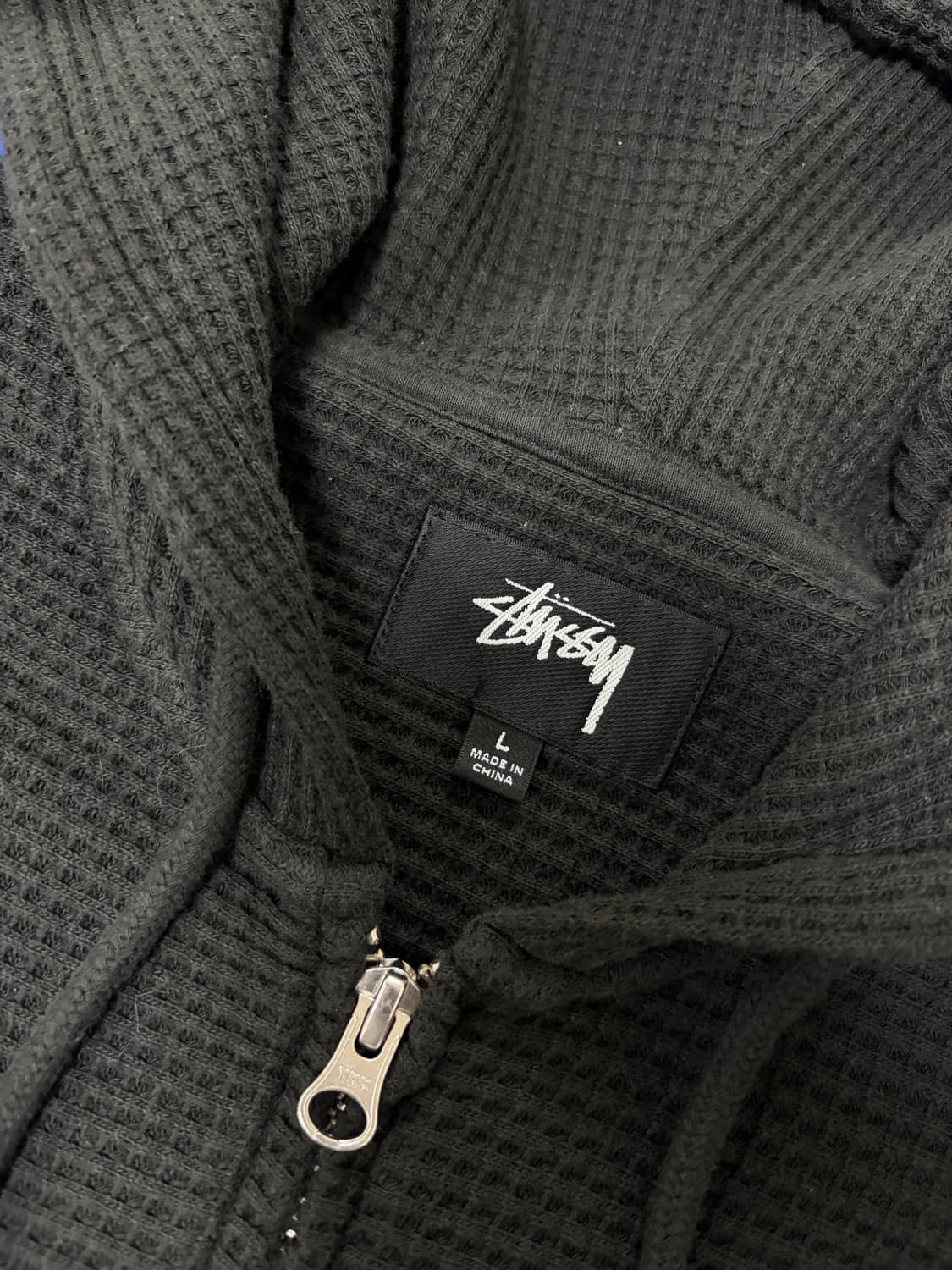 스투시 더블레이어 와플 집업 [L] 상품이미지3