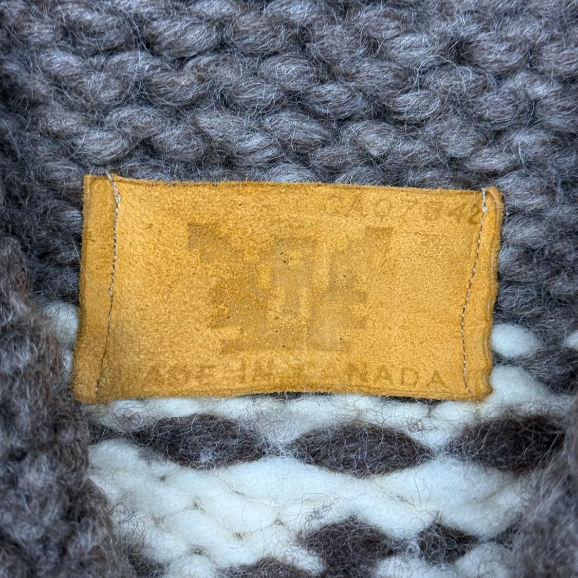 (100) 캐나다 빈티지 디어 코위찬 가디건 상품이미지6