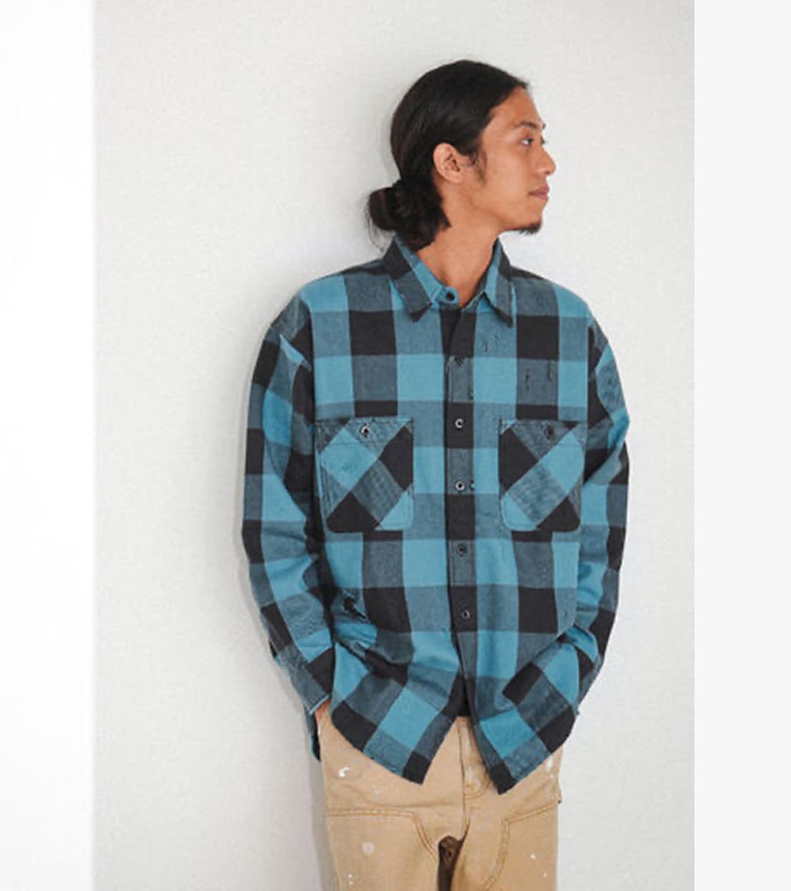 BEAMS - DAMAGE CHECK SHIRT 상품이미지2