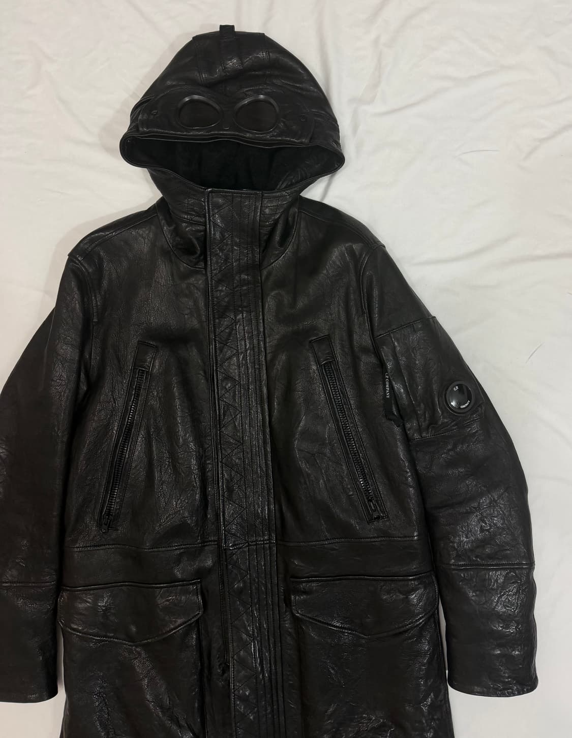 cp컴퍼니 레더코트 가죽코트 상품이미지3