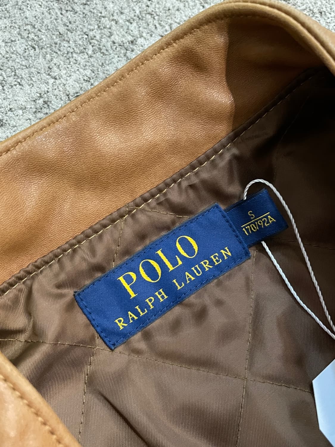 폴로 랄프로렌 카페 레이서 양가죽 자켓 상품이미지7