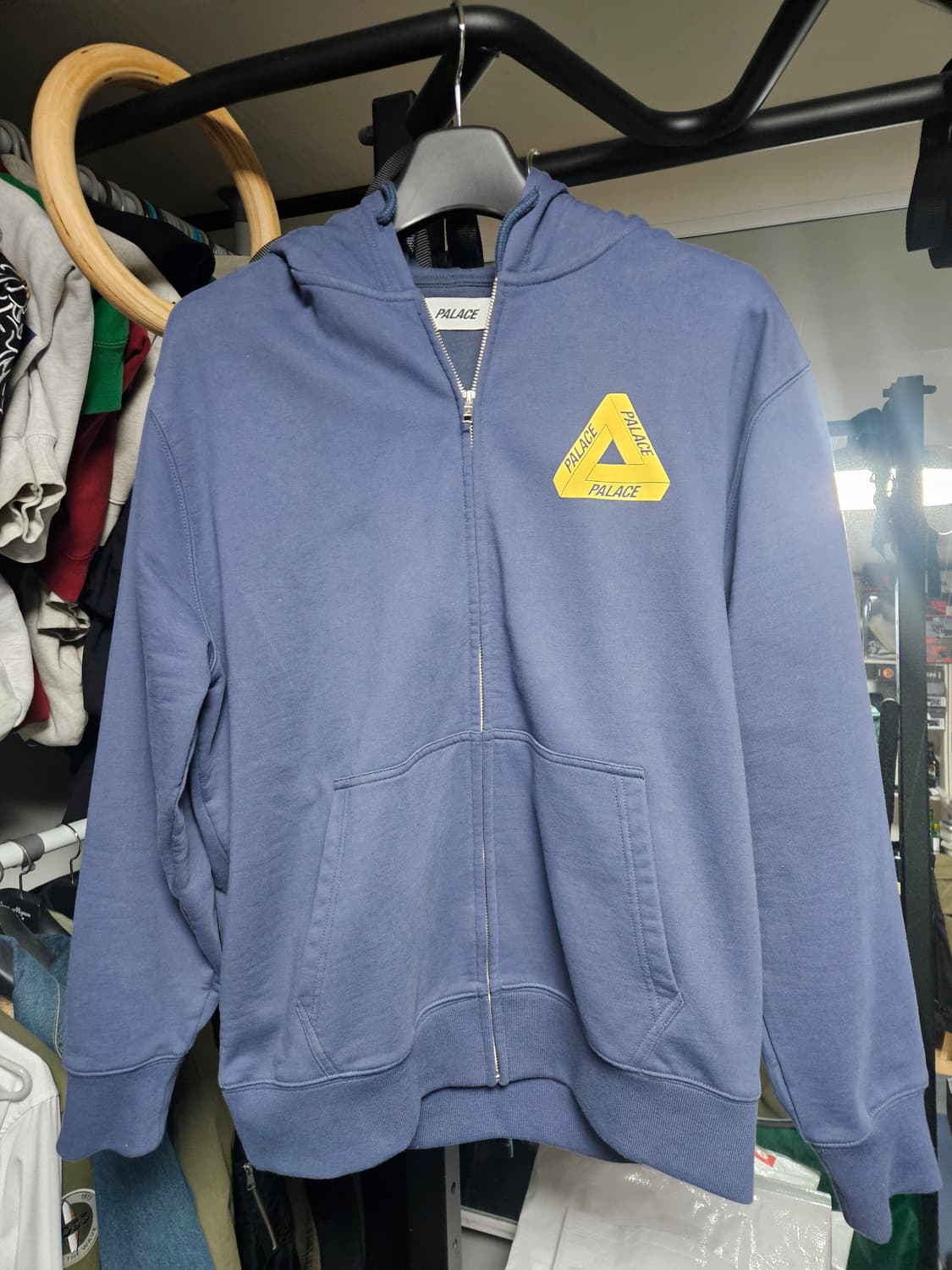 [L] 팔라스 트라이퍼프 프린트 집업 후드 네이비 - 23SS 상품이미지2