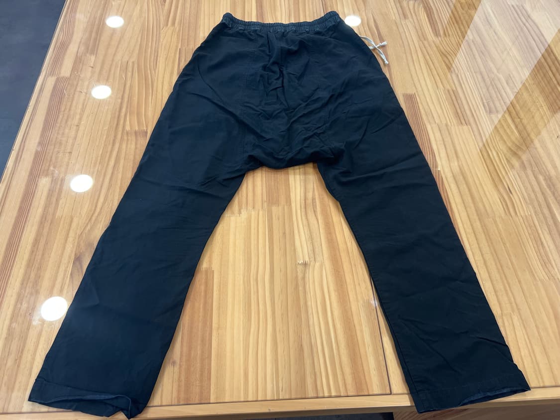 15F/W릭오웬 울비스코스 09블랙 팬츠 팝니다. 상품이미지2