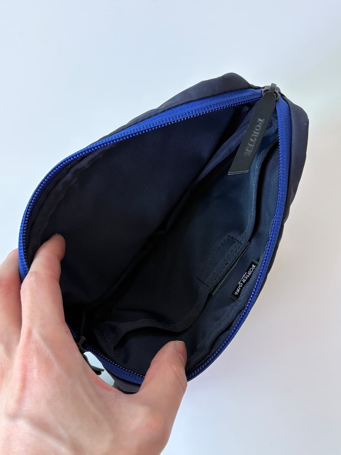 포터걸 Mousse 숄더백 s 네이비 상품이미지5