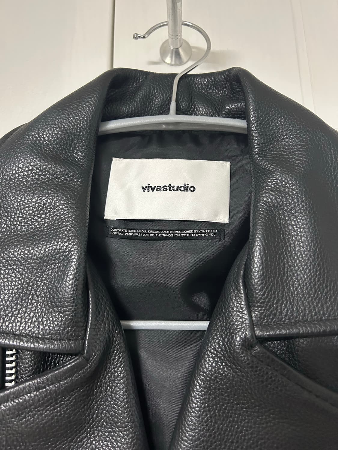 비바스튜디오 레더 라이더자켓 판매 상품이미지2