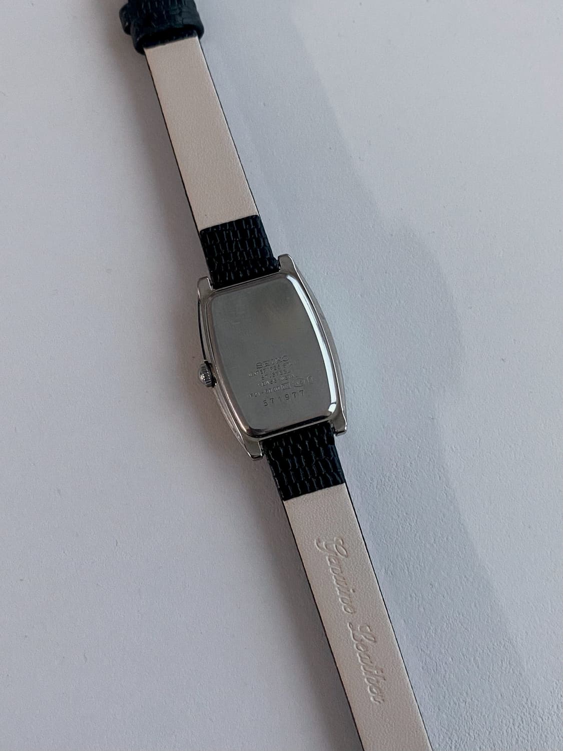 Seiko 세이코 lk 루키아 스퀘어 쿼츠 블랙 레이디스 상품이미지3