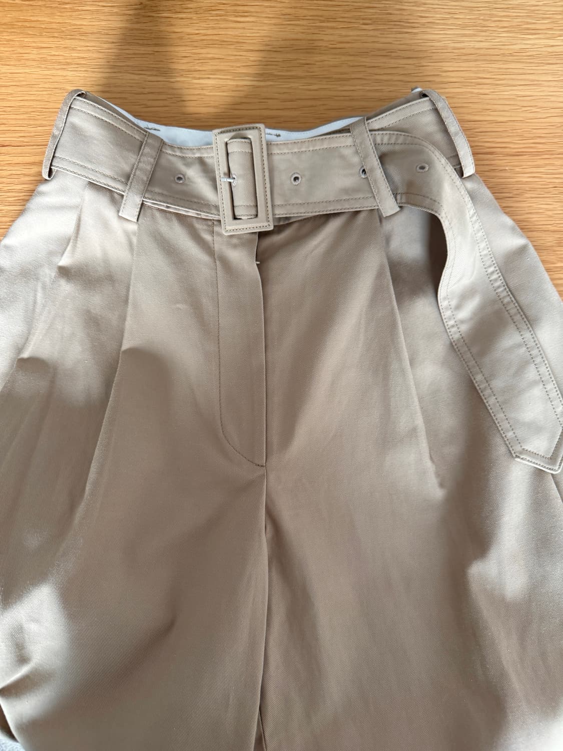 시스템(SYSTEM) 벨티드 팬츠 상품이미지4