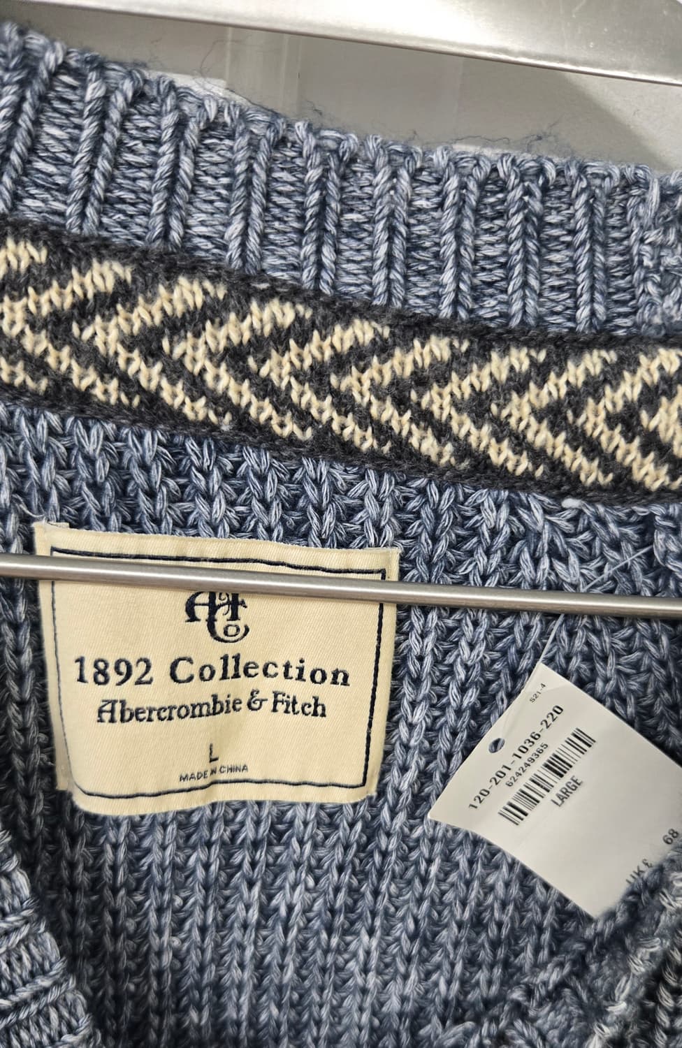 아베크롬비 남성니트 XL새상품 상품이미지3
