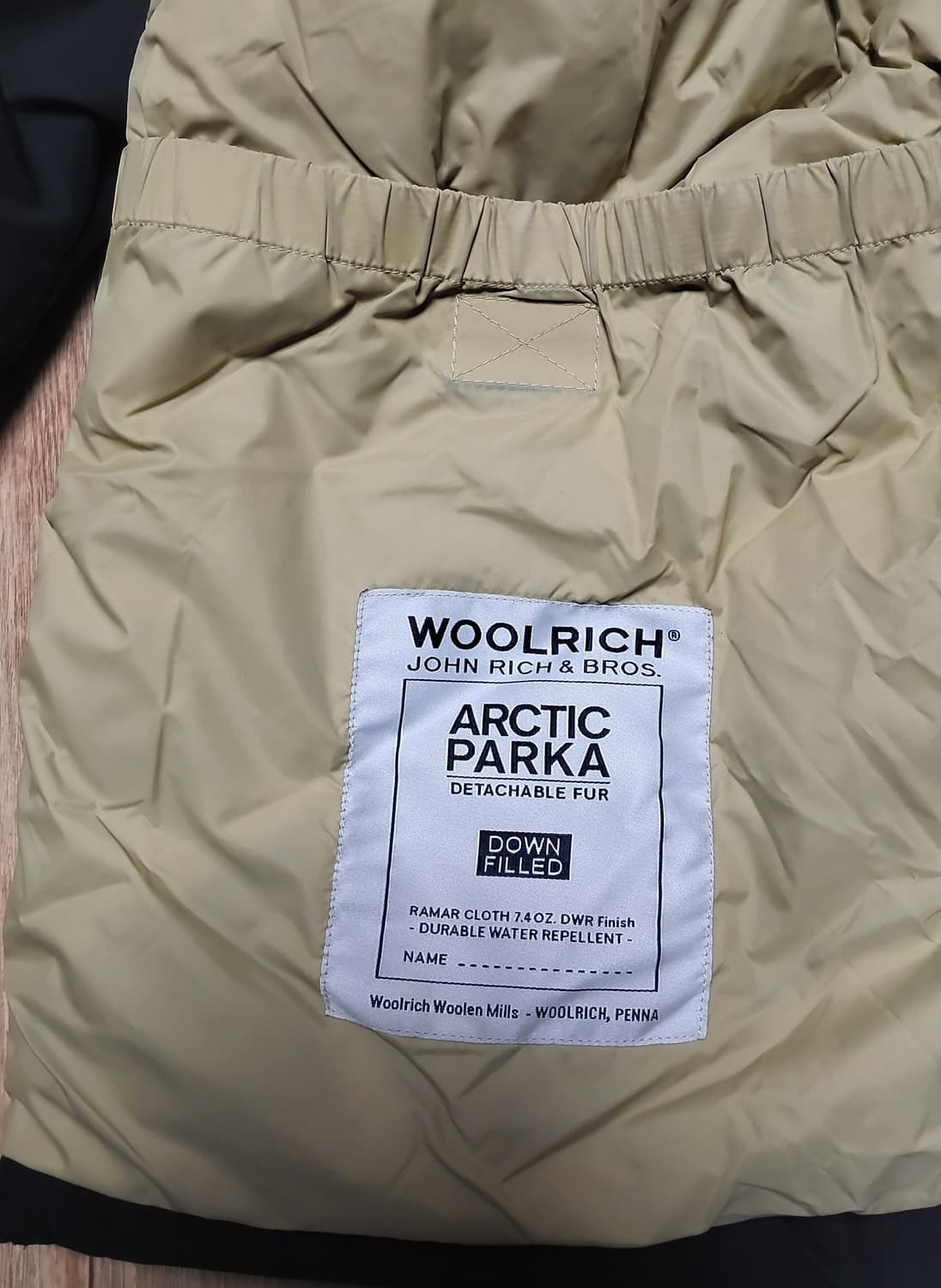 울리치 아크틱 다운파카 상품이미지5