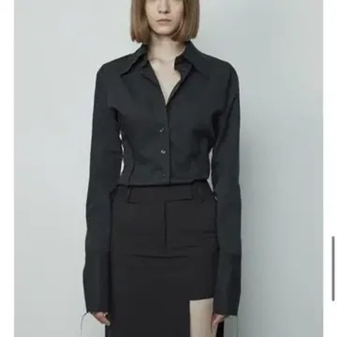 (새상품) 보헤미안서울 슬림 셔츠 & 스커트 셋업 가능 상품이미지1