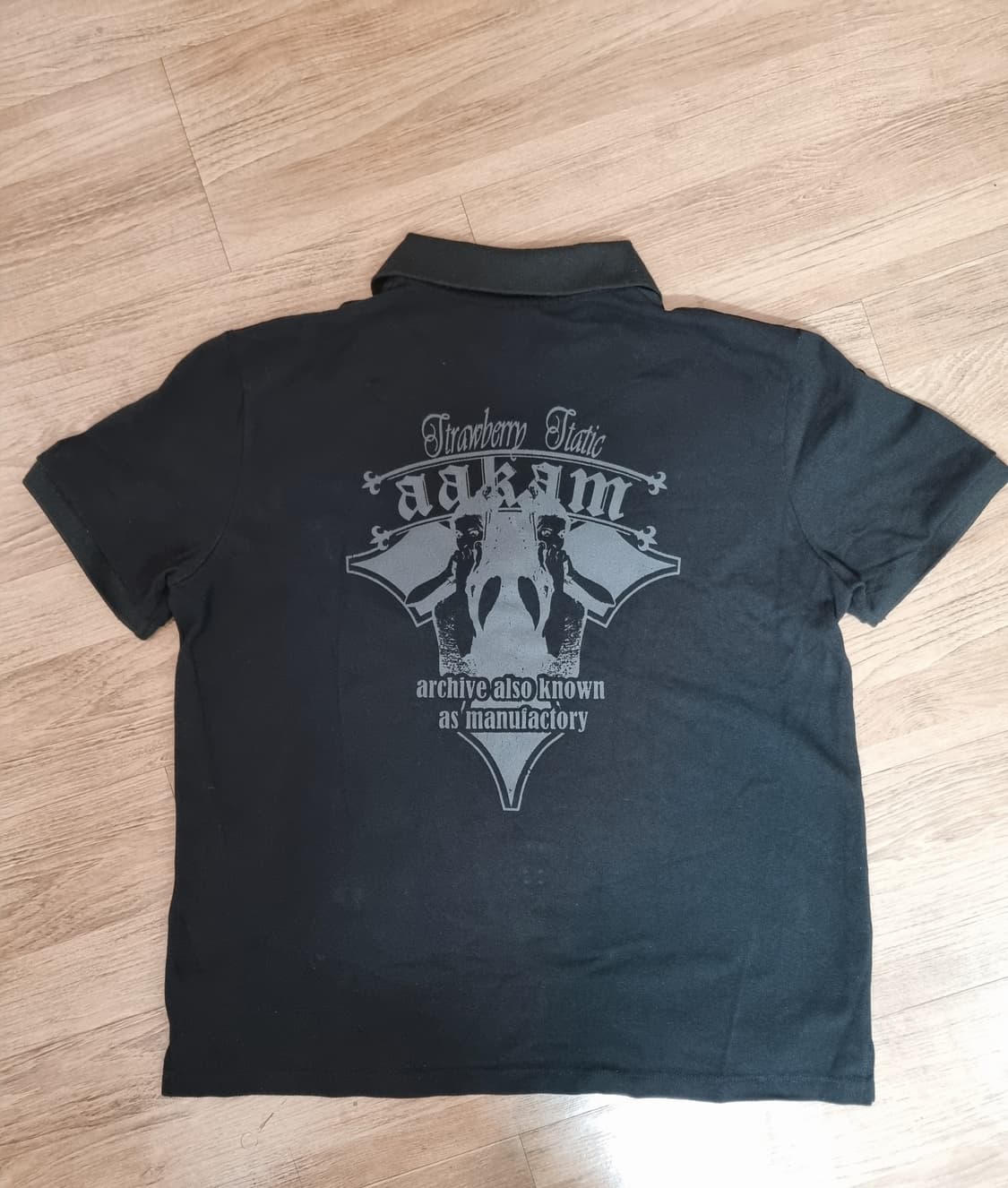 아캄 Crack Printed PK 티셔츠 [2] 상품이미지6