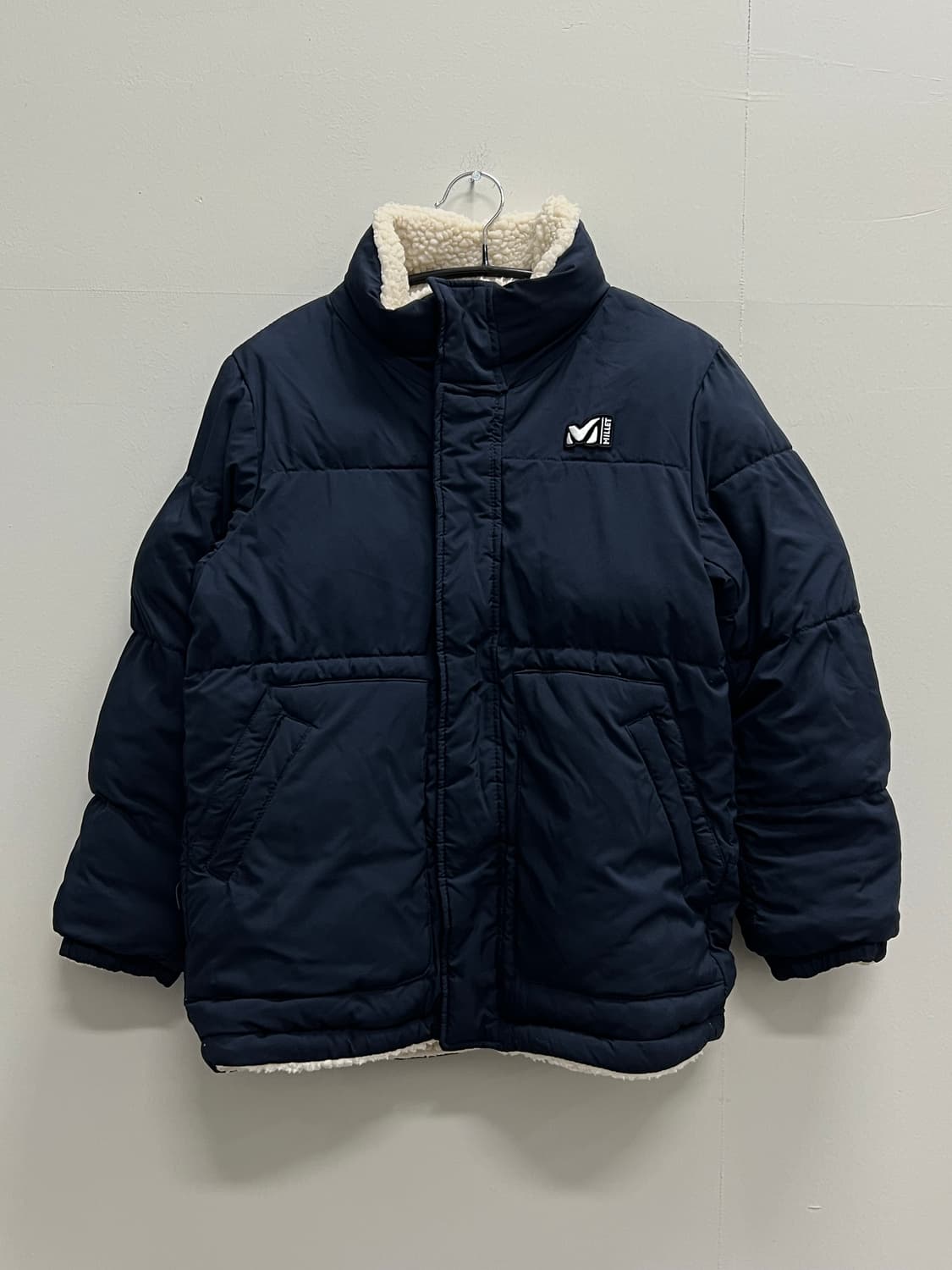 밀레 키즈/우먼스 리버시블 양털 셰르파 뽀글이 플리스 자켓 상품이미지5