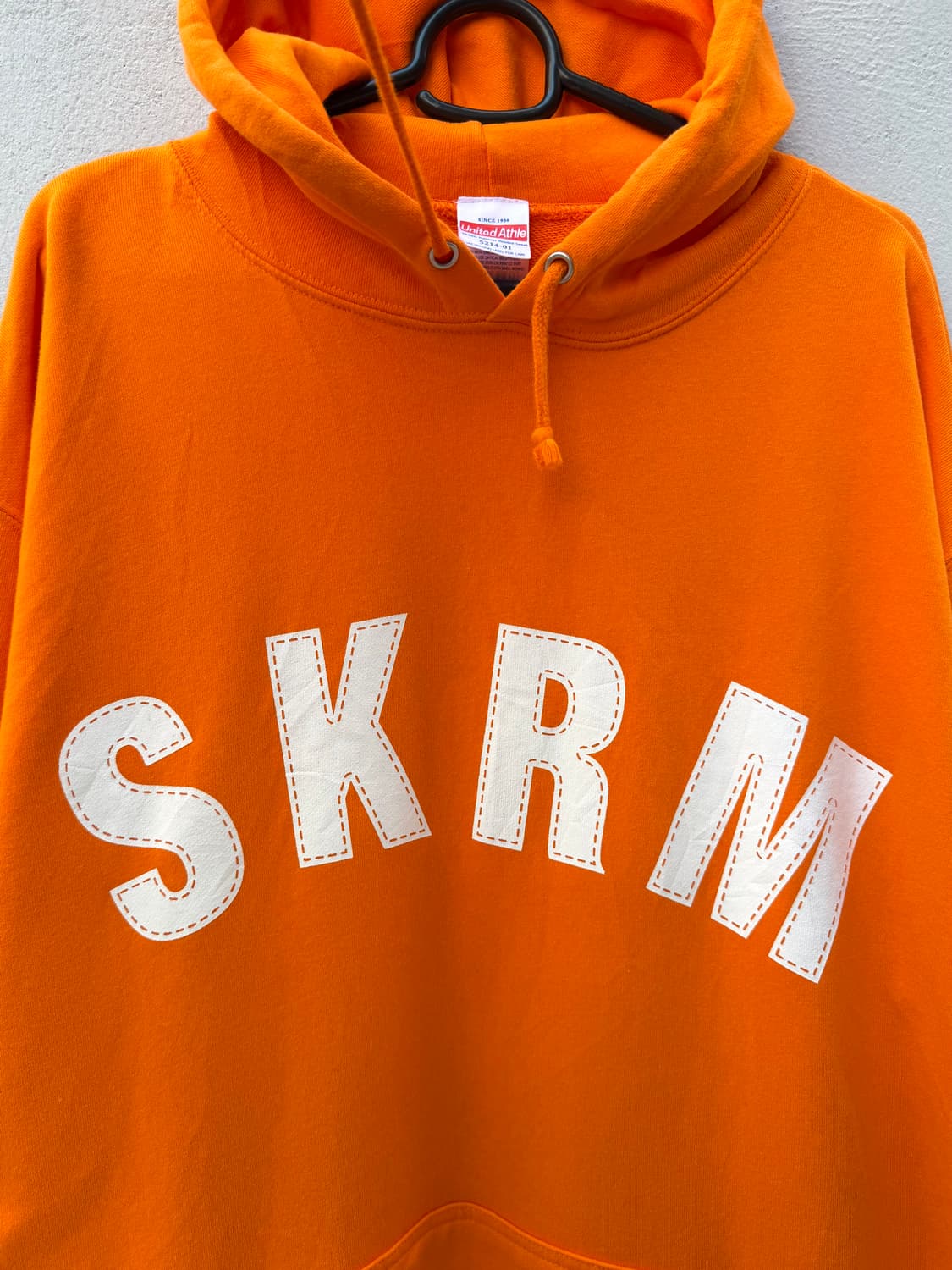 Shikuramen 시쿠라멘 제이팝 밴드 머천 빈티지 후드티 오렌지 상품이미지3