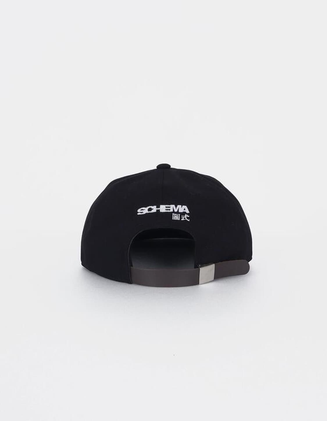 스키마 도식 코애로우 펠트 아플리케 캡 블랙 상품이미지3