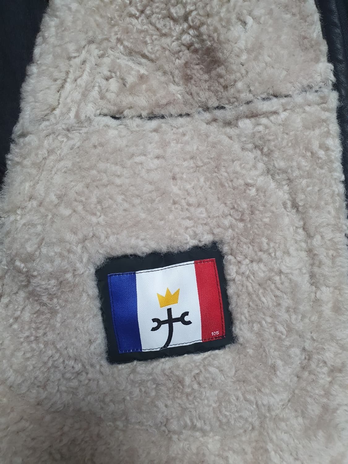 택포가 까스텔바작 양가죽 구스다운 패딩 105 상품이미지8