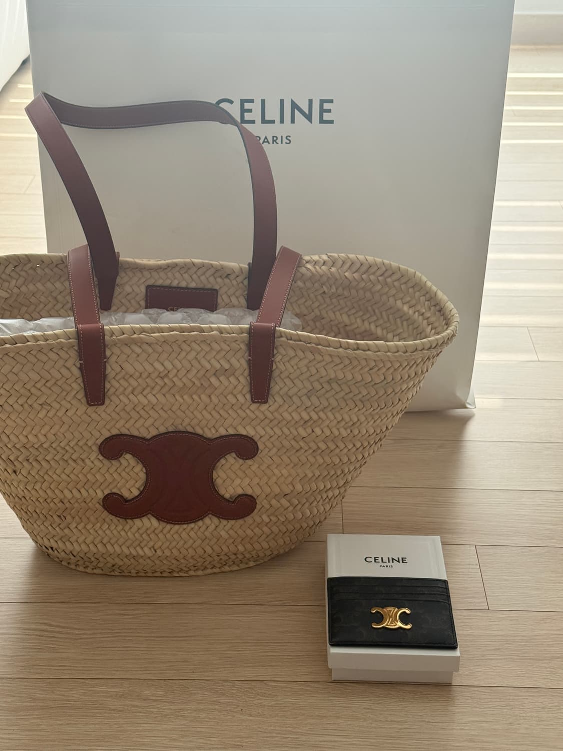 셀린느 라탄백&카드지갑 일괄 상품이미지1