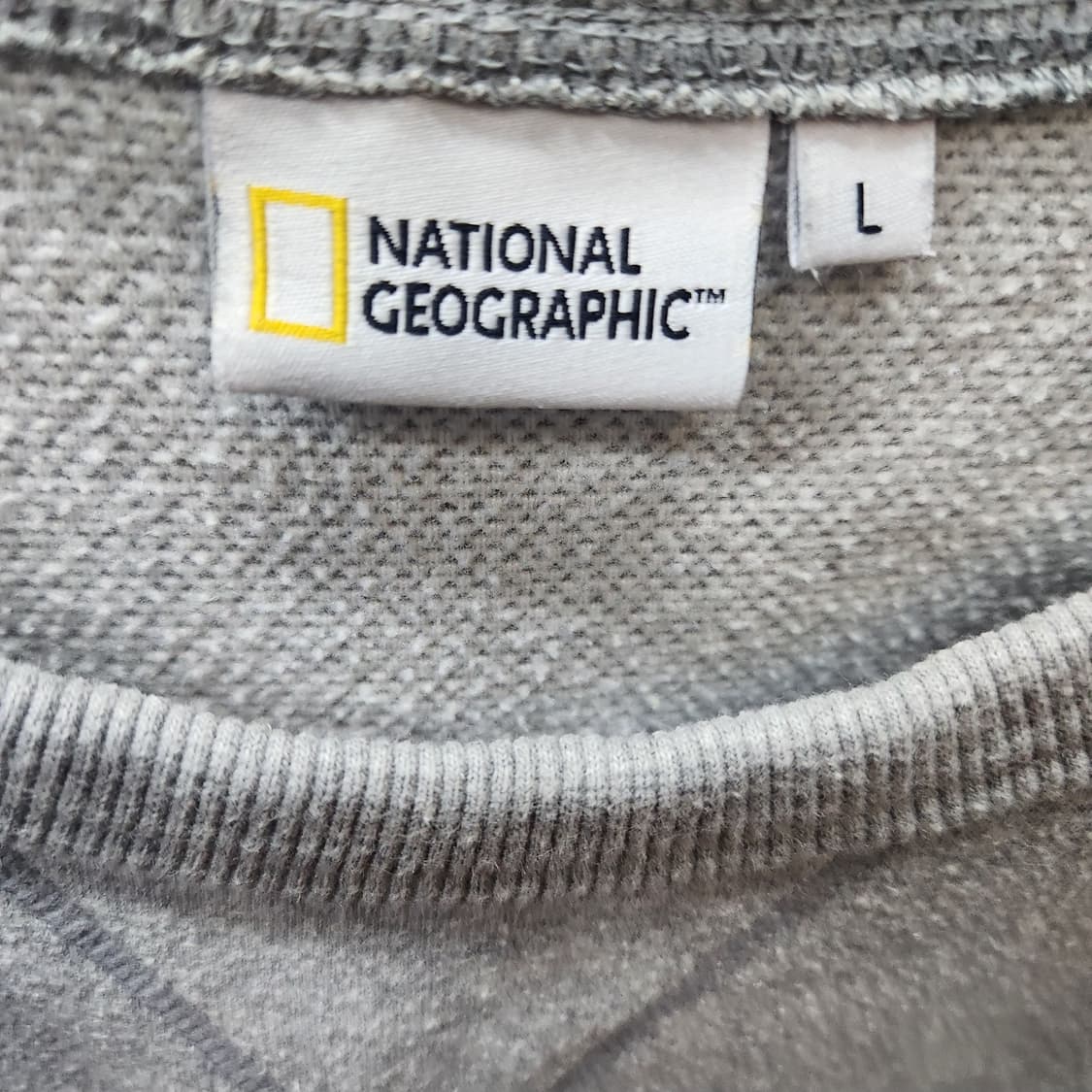 내셔널지오그래픽 로고와펜 스웻 맨투맨 L(XL) 상품이미지6