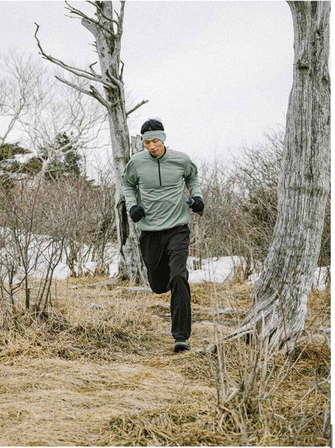 케일 라이브 울 믹스 하프집 그린 xl 상품이미지1