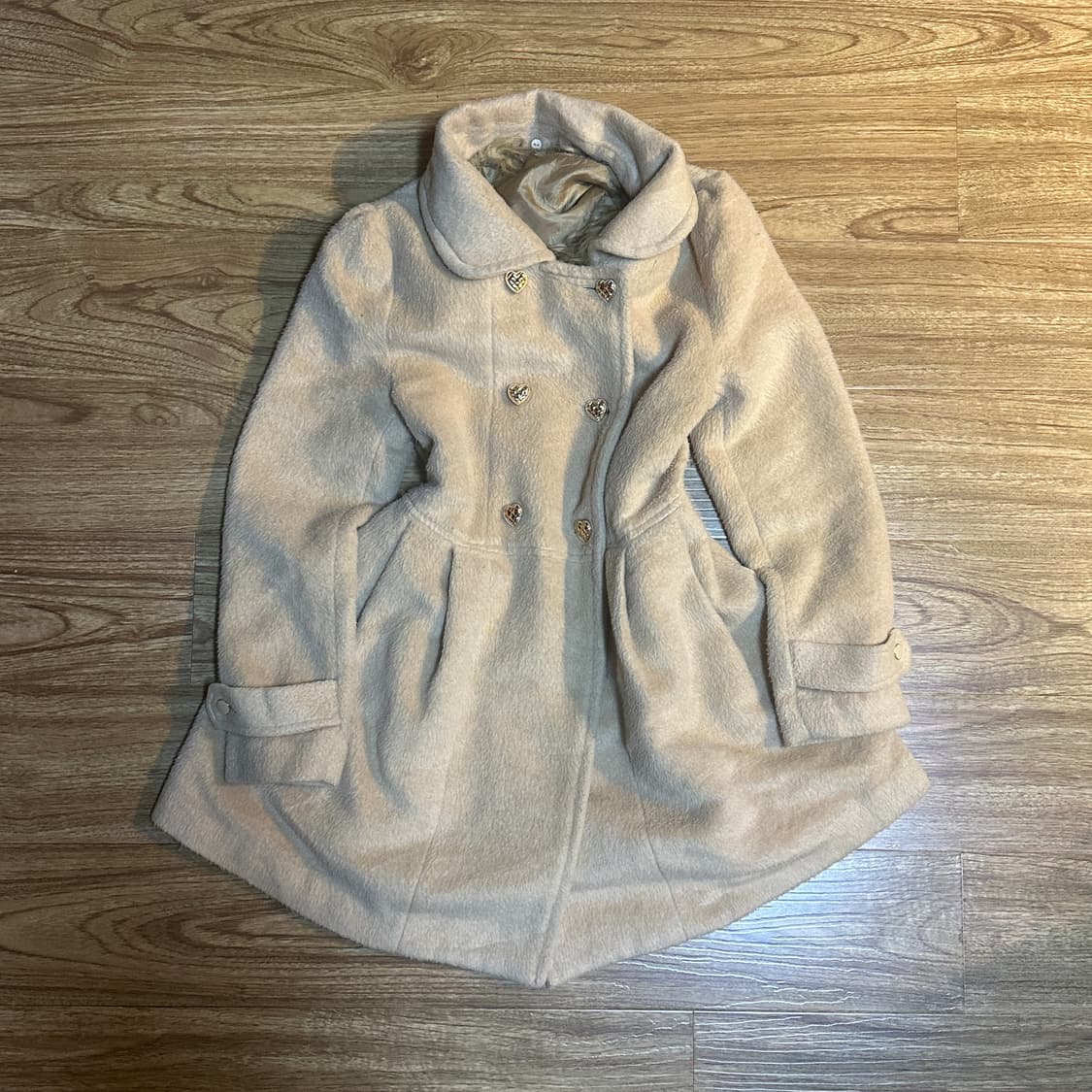 빈티지 라떼 퍼 코트 히메갸루 로걀 히메카지 오네갸루 헤이세이 공겜여주 상품이미지2