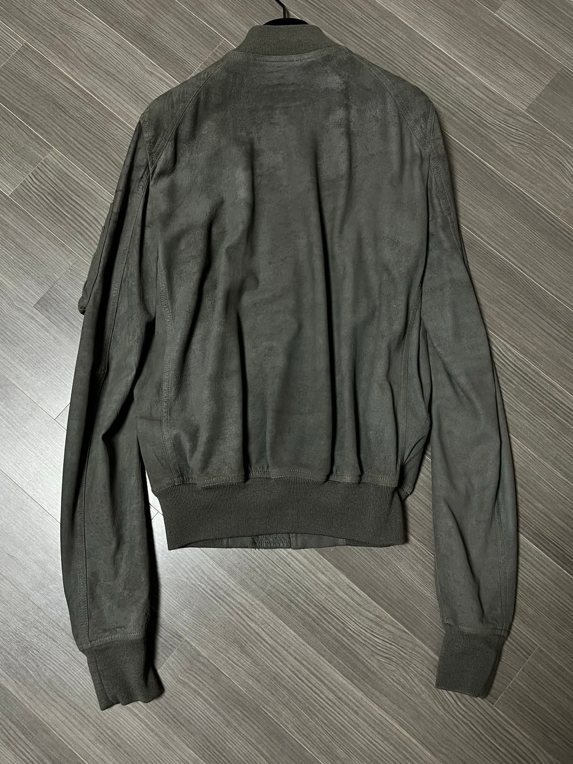 릭오웬스 / 블리스터드 레더 플라이트 봄버 자켓 / 48 상품이미지3