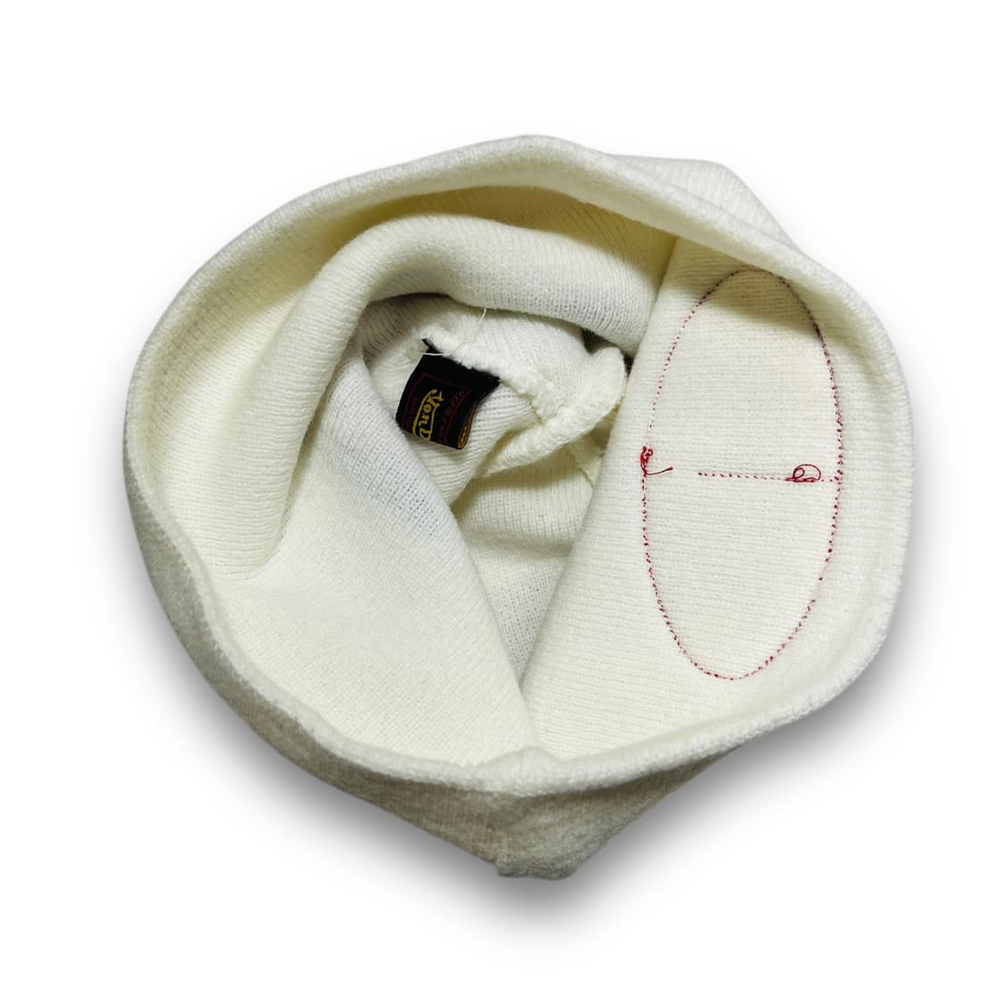 Von dutch Logo patch white beanie 상품이미지5