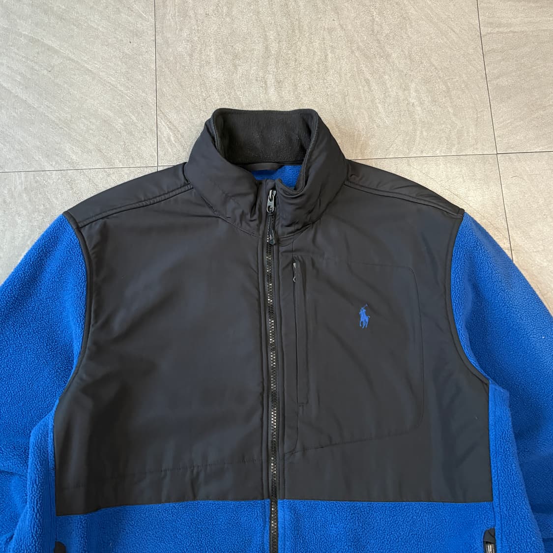 폴로 정품 블루 플리스 자켓 상품이미지3