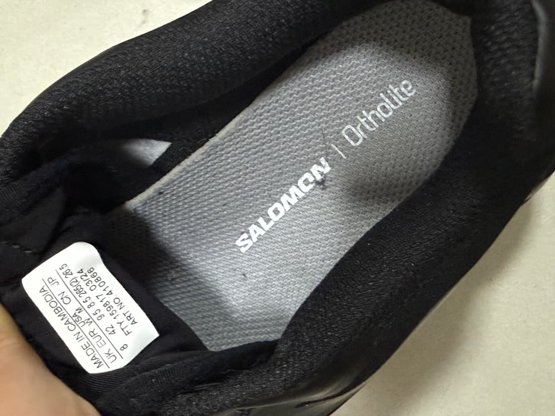 살로몬 XT-6 ADV 블랙 265팝니다 상품이미지3