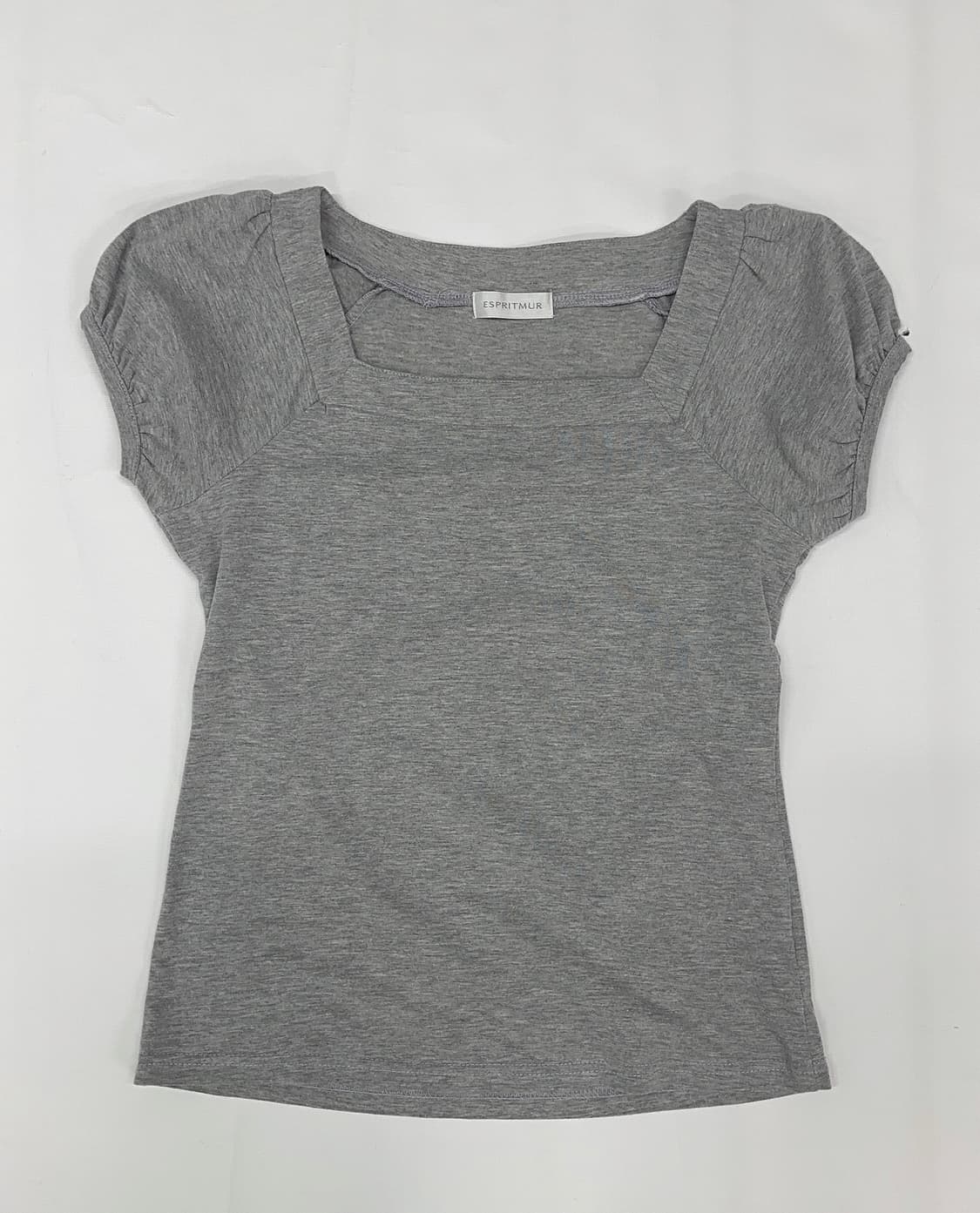 🎀사와코의 히메 갸루 코디세트🎀  스퀘어넥 레이스 반팔티셔츠 퍼프소매 상품이미지5