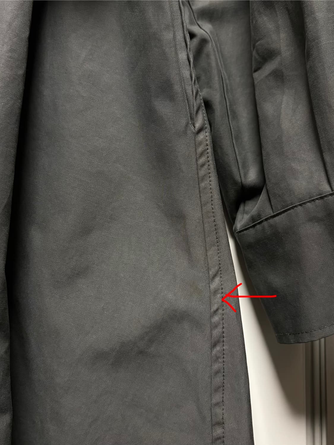 트리밍버드 steady 3way trench 블루그레이 상품이미지5