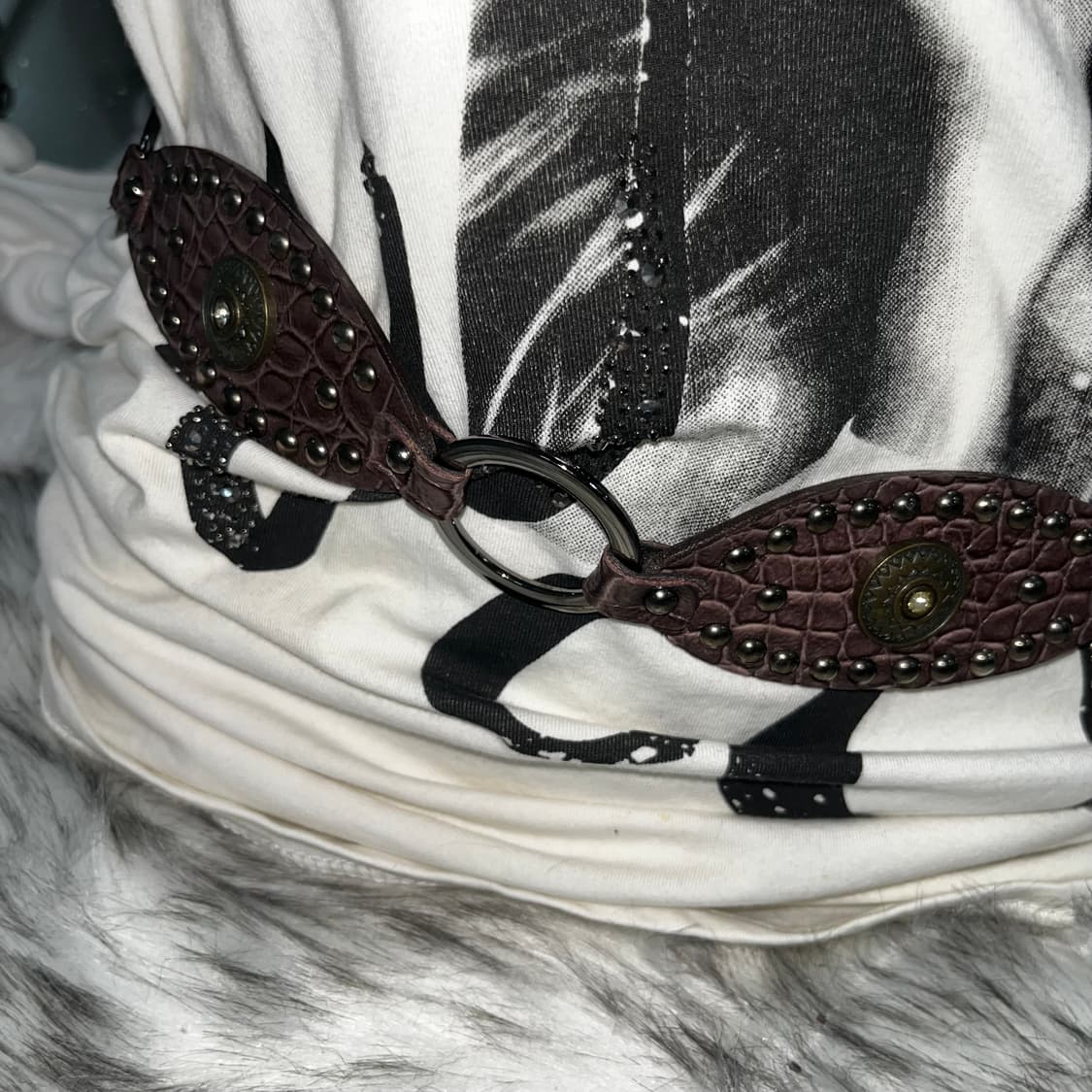 빈티지 웨스턴 페어리 무드 체인 벨트 상품이미지2