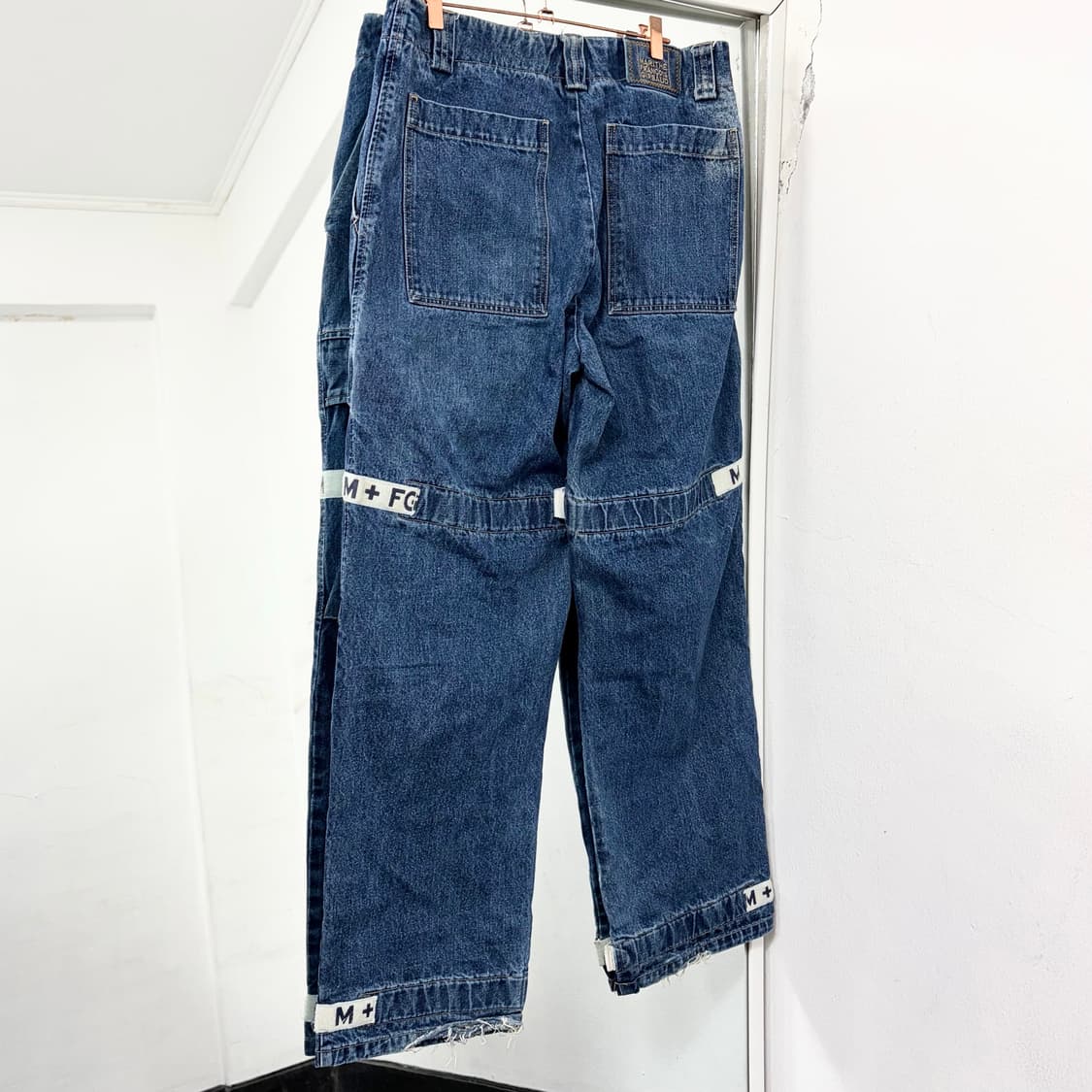 마리떼 프랑소와 저버 90s 테이핑 셔틀 데님 팬츠 상품이미지5