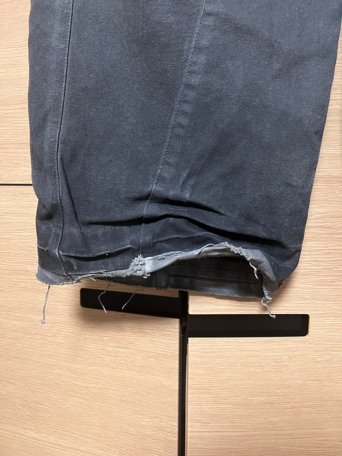 xlim EP.8 01 TROUSERS 워시드블랙 xl 상품이미지3