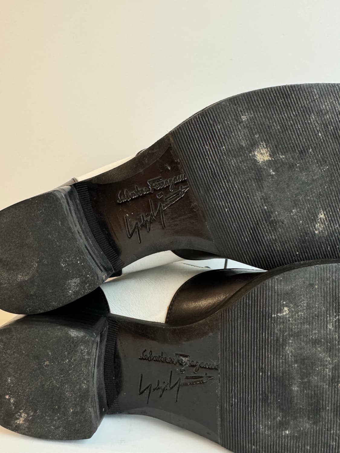 요지야마모토x페레가모 09 아카이브 슈즈(체감 240mm) 상품이미지8